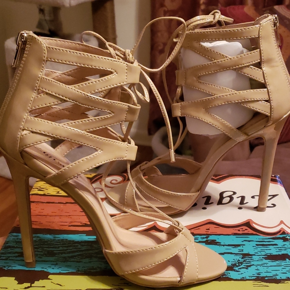 High heel sandals